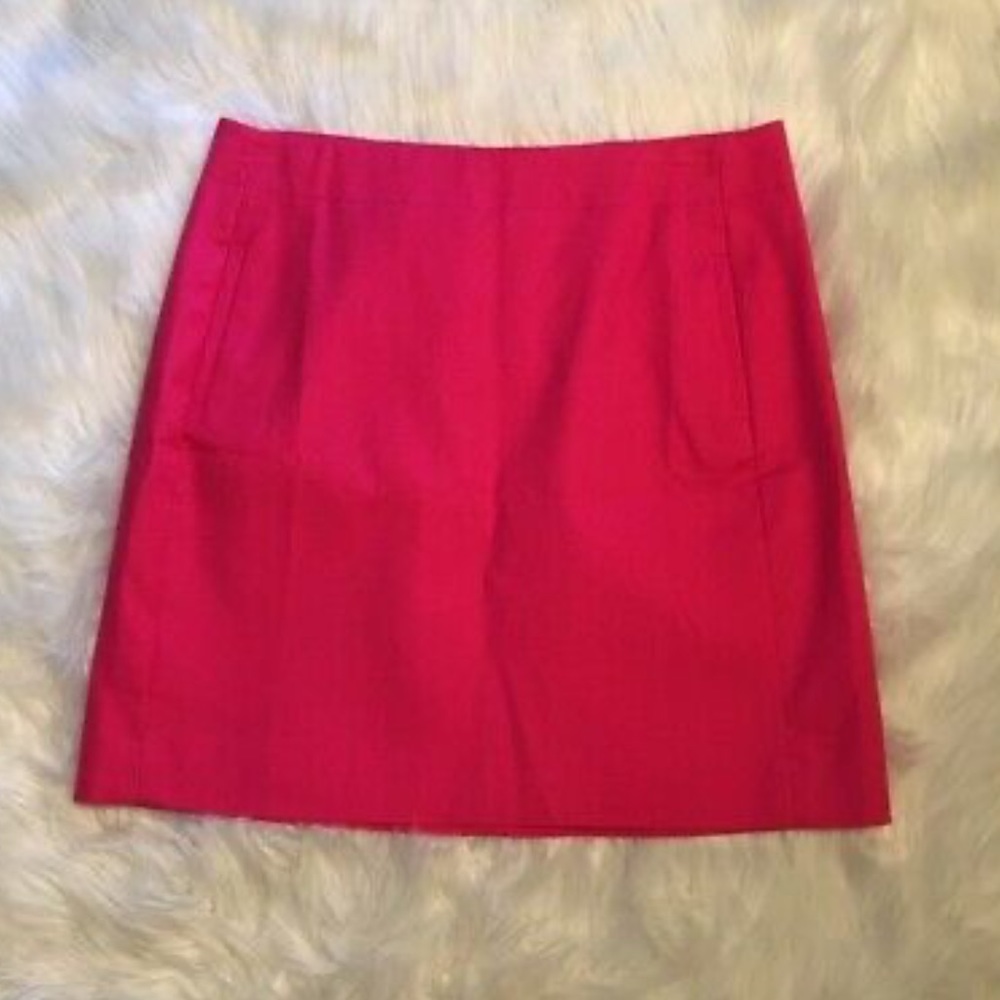 Loft Pink Skirt Size 8